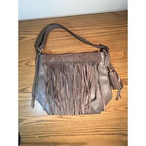 Coach Grey Suede Limited Edition Tassle